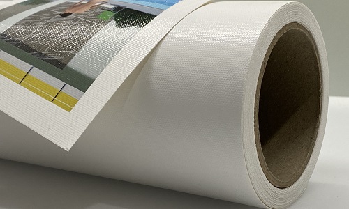 glossy poly cotton canvas